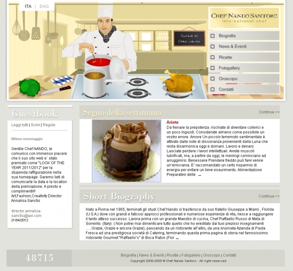 Il mio sito web 2008 - Dicembre 2013