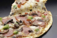 Ariete: Una gustosissima pizza alla boscaiola!!!